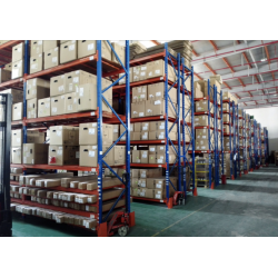 Heavy duty storage pallet rack