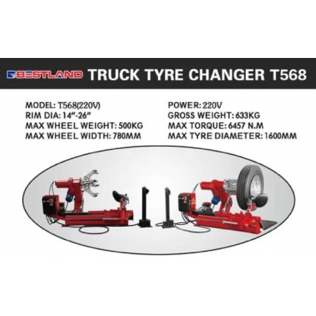 CHANGEUR DE PNEUS POUR CAMIONS LOURDS